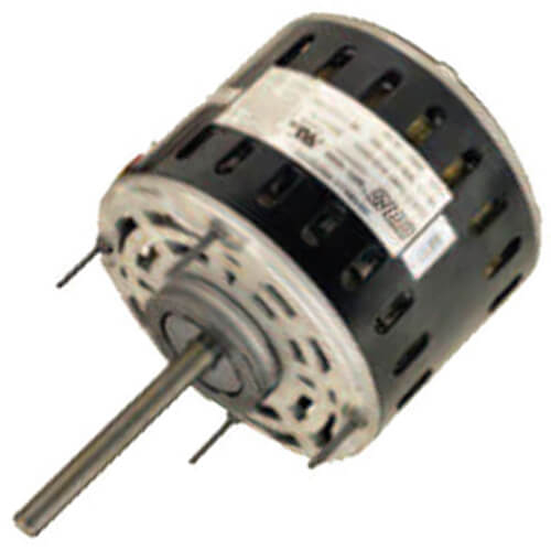 5.5" 3 Speed Direct Drive Furnace Blower Motor (1/4 HP, 115V, 1075 RPM)