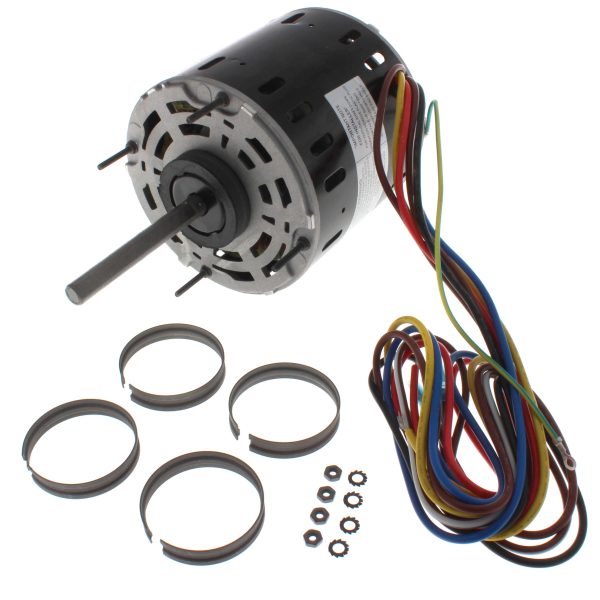 5.5" 3 Speed Direct Drive Furnace Blower Motor (3/4 HP, 115V, 1075 RPM)